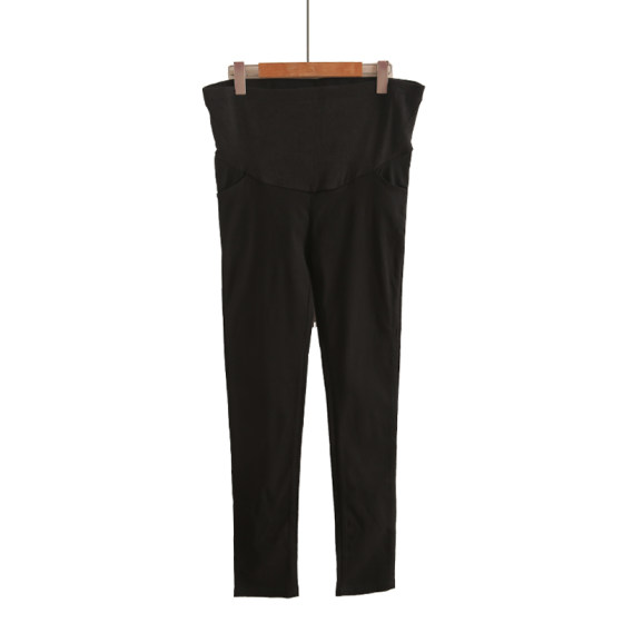 
Maternity leggings, spring and autumn outer wear belly-supporting pants, spring trousers, elastic black pencil pants, autumn casual pants