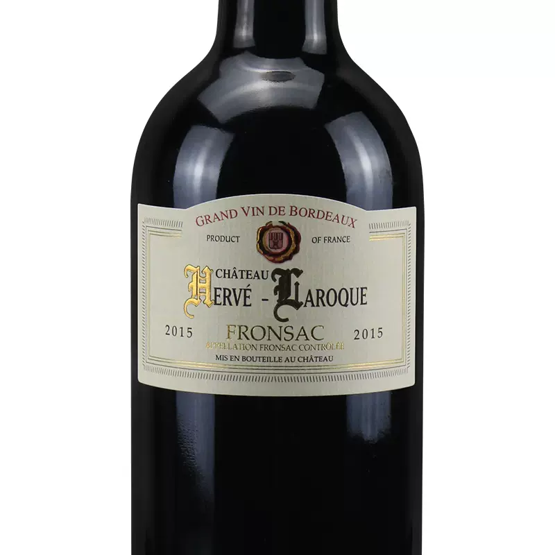 神之水滴酒庄 厄夫拉洛克干红葡萄酒 chateau herve laroque 2015