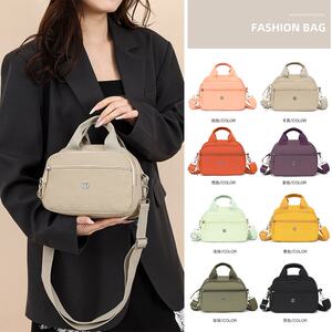 
Oxford cloth shoulder crossbody bag women's casual fashion waterproof nylon portable travel bag canvas mommy bag