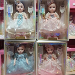 
Yasni doll smart girl princess can walk voice remote control music story music doll gift