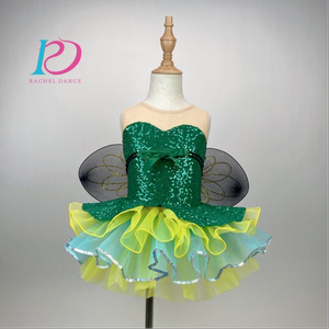 
Children and toddlers dance costumes tutu skirt animals firefly tutu skirt insect grass Ruiqier