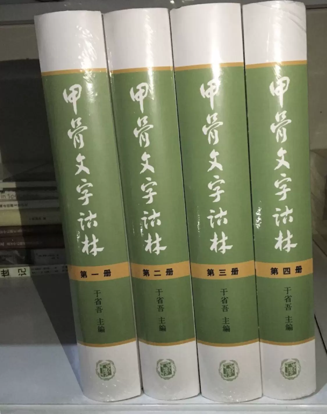 甲骨文字诂林全4册全四册于省吾-Taobao