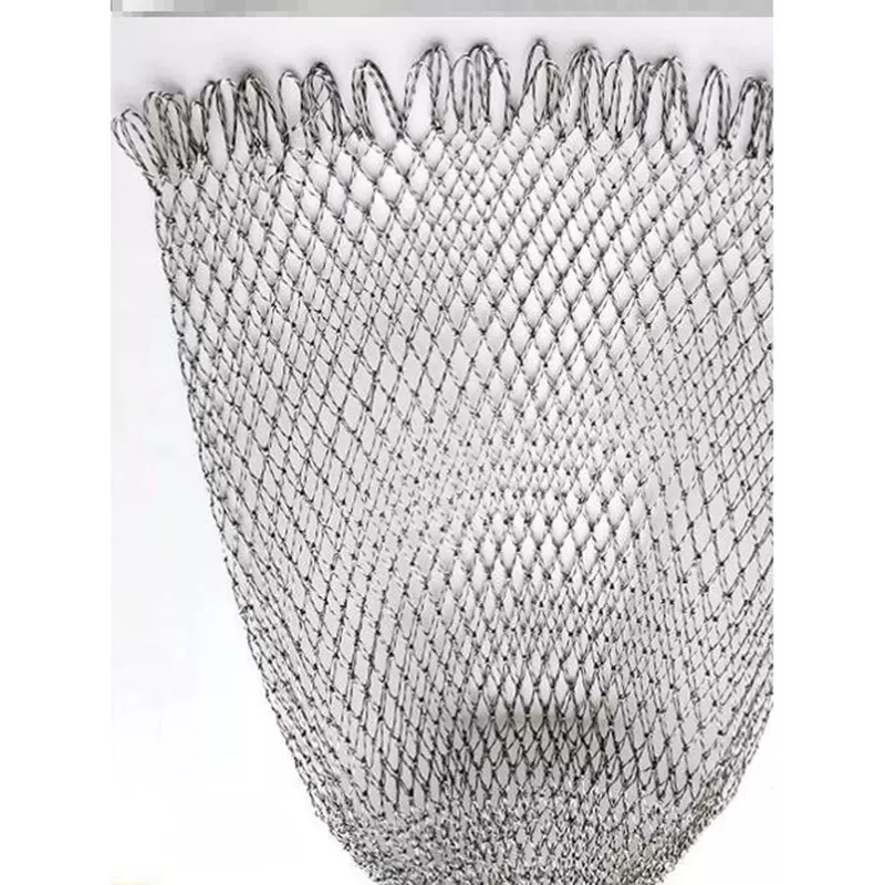 手工编织捞鱼网兜捞网网兜小眼超大加深单线大力马网兜