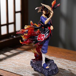 Naruto Series Mrj Uchiha Figure Itachi Crow Itachi Hat-Wearing Standing Posture Statue Figure Display Model