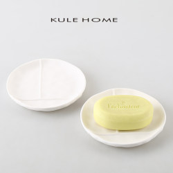 Bathroom creative ceramic ins storage rack KULEHOME