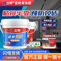 Nippon Strong Adhesive for Ceramic Tiles, Vitrified Tile Adhesive, Wall Tile Adhesive in a Can, Highly Water-Resistant Adhesive for Floor Tiles and Large Tiles on Walls