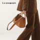 La pagayo/Pagatu genuine leather vegetable basket bag handbag bucket bag large capacity shoulder bag crossbody women's bag