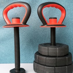 Kettlebell Handle Eco-Friendly Dumbbell Kettlebell Connector Adjustable Weight Fitness Push-Up Stand Factory Direct Sale
