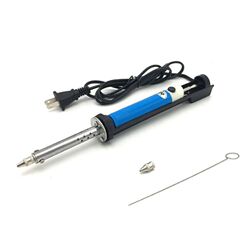 European and American Standard 30W40W Electric Soldering Iron Set with Soldering Iron, Solder Suction Device, Desoldering Vacuum Pump, and Welding Tools