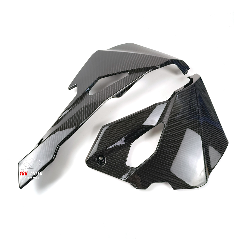 カーボンファイバー エアロパーツ オートバイのボディ保護 に適合するカワサキ ZX-4RR 2020-2024