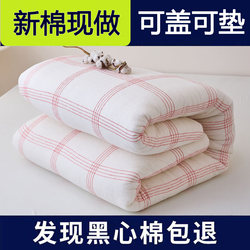 Non-Slip Cotton Mattress Pad, Cotton Quilt Core, Single Mattress, Cotton Quilt for Bed, Student Dormitory Bed Setup