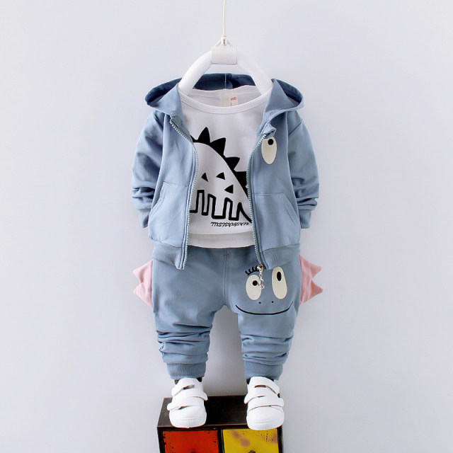 Baby boy spring and autumn new style three-piece suit boy handsome baby ...