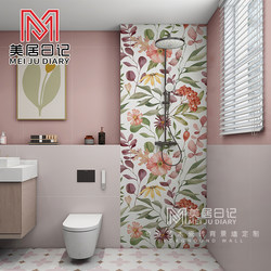 Guangdong Foshan Cream-Style Bathroom Balcony 600*1200 Large Patterned Wall Tiles Art Tiles Slate Tiles with Continuous Pattern