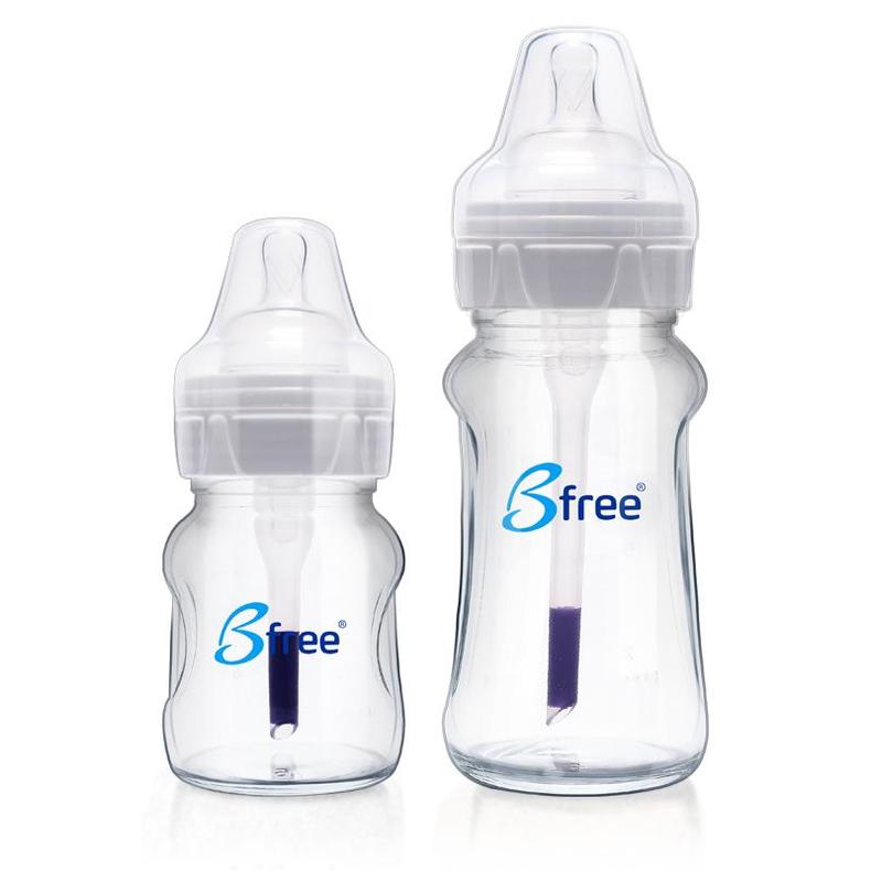Bfree 贝丽 原装进口正品宽口径PES材质防胀气奶瓶160/260/300ml