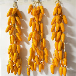 Simulated Vegetable Skewers, Extended Simulated Corn Cobs, Decorative Farmhouse Crops, Aquatic Vegetable Hangings, Fake Chili Pepper Pendants
