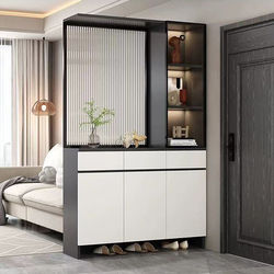 Entryway Cabinet, Living Room Partition Cabinet, Storage Rack, 2025 New Model, Screen Cabinet Facing the Door, Straight Partition Cabinet, Shoe Cabinet