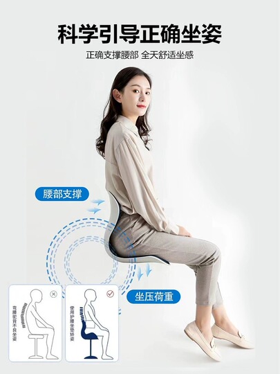 【新品未使用品】AIOT nonsleep cushion pocket Everlasting Comfort Gel Coccyx Support Cushion - Upper