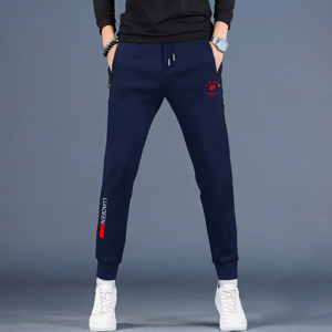
Pants men's 2025 new winter casual sports trousers men's fleece sweatpants boys' versatile sports pants