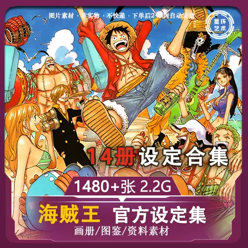 海贼王one piece Color Walk设定集画册原画图集美术素材-Taobao