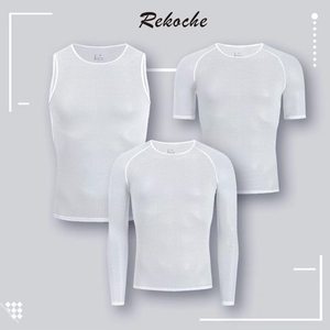 
Cycling sweat shirt sweat-absorbing vest men's road bike bicycle base shirt long short sleeve solid color breathable quick-drying sleeveless