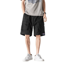VIISHOW Japanese style work pocket casual shorts for men