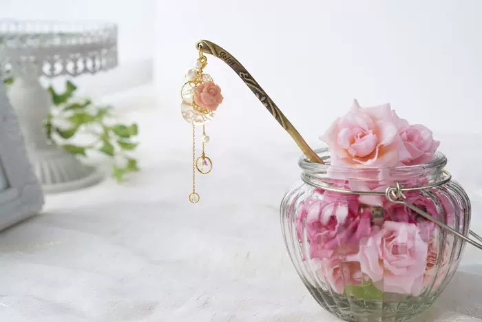 3 19直播推荐 Rosetta 日本京都手工原创发簪teftef