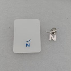 Nofutte Hotel Badge Five-Star Hotel Staff Name Badge Brooch Suit Work Uniform High-End Accessory