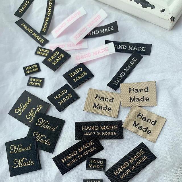 Buny imported from Korea versatile handmade woven label patch trademark handmade DIY jewelry hairpin hairband decoration