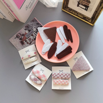 
Personalized cloth hairpin basic material inner core negative sheet stainless steel handmade DIY fabric clip auxiliary materials