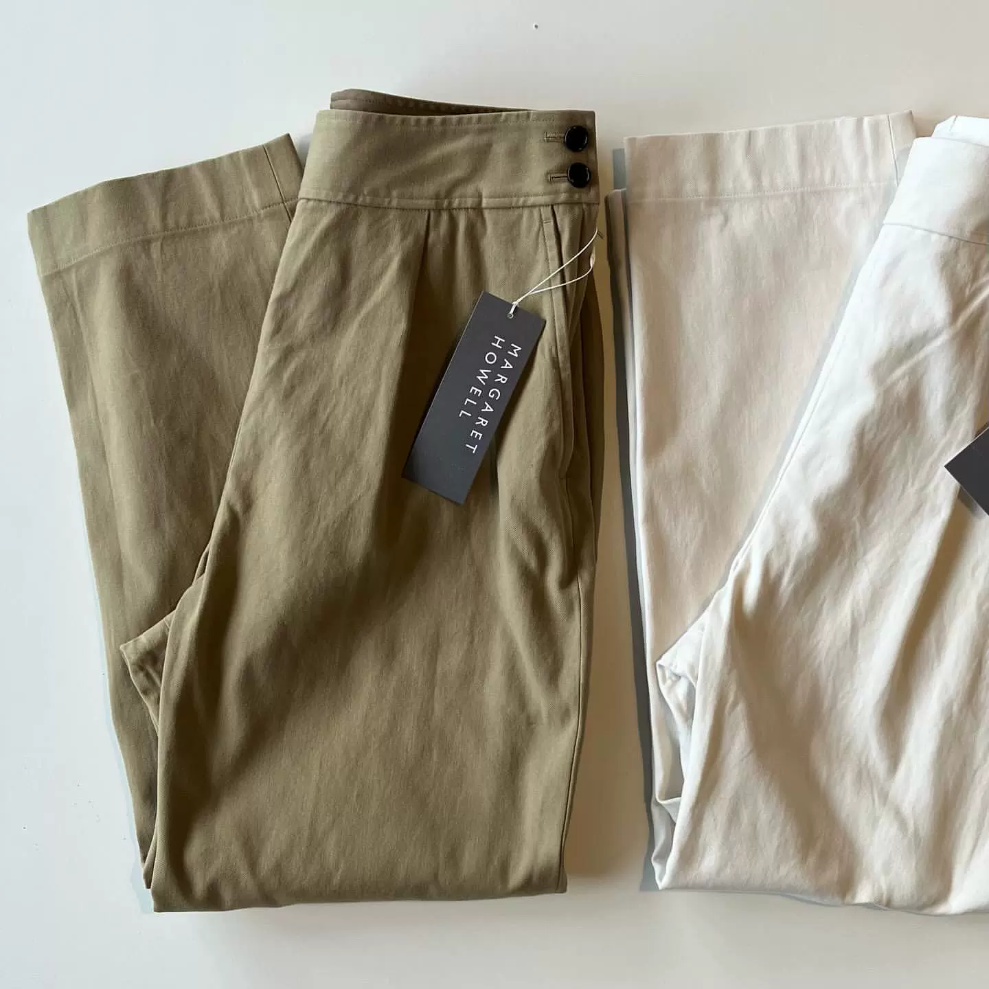 MARGARET HOWELL 24AW COTTON TWILL 2 ブラック