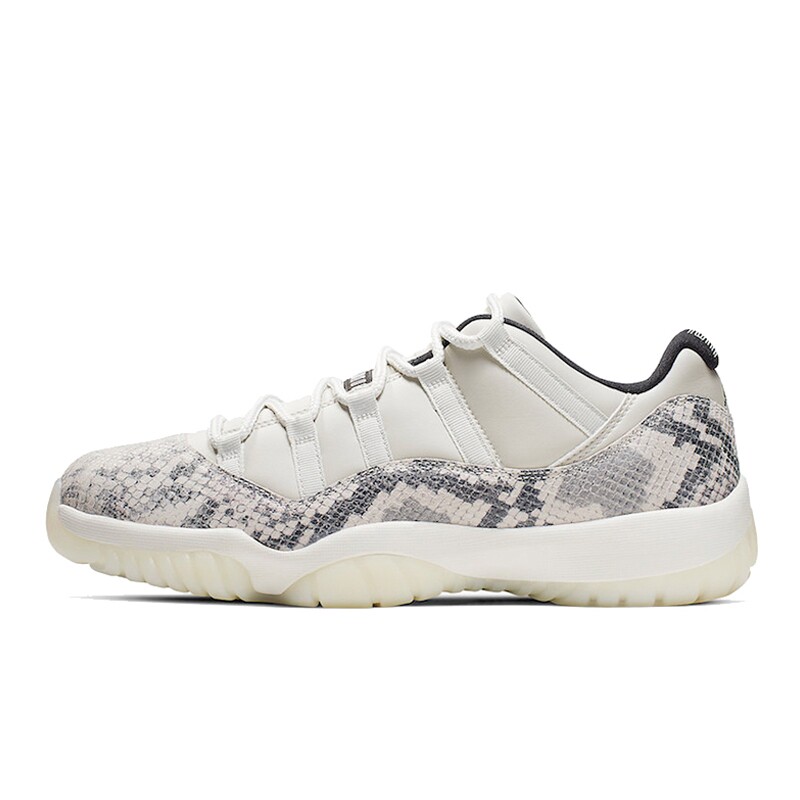 air jordan 11低帮白蛇球鞋