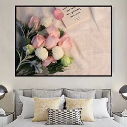 Bedroom Decorative Painting Self-Adhesive Modern Minimalist Bedside Background Wall Sticker to Cover up Imperfections Dorm Room Living Room Poster Wallpaper