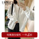 Large size women's anti-wrinkle casual American baseball uniform fat MM autumn loose jacket jacket