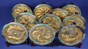 鎏金青铜镜- Top 50件鎏金青铜镜- 2024年4月更新- Taobao