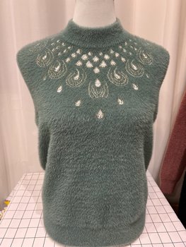 Winter high-end new imitation mink fur mother's clothing