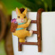 Cute little rabbit climbing ladder succulent flower pot pendant flower gardening flower insert balcony micro landscape fish tank decoration small ornaments