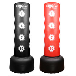 Boxing Punching Bag, Standing Type, Home Use, Sandbag, Adult and Children's Punching Target, Gloves, Non-Falling, Taekwondo Training Equipment