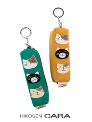 Hikosen Cara Cara Cat Key Bag Cat Cute Zipper Mini Female Cartoon Candy Color Key Bag