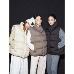 Women's down Vest 2025 New Style for Outer Wear in Autumn and Winter, White Duck Down, Zero-Pressure, Lightweight down Jacket Vest with a High-End Feel