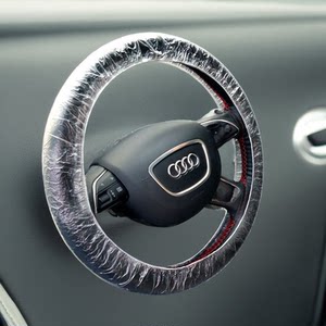 
Car repair and maintenance disposable steering wheel cover seat protection handle cover seat anti-fouling and dust-proof plastic handle cover