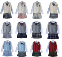 5-Piece Student School Uniform Set | Junior High School Class Uniform | British College Wind Performance