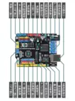 Cho Arduino Ban Phát Triển UNO R3 Lập Trình Xe Thông Minh Điều Khiển Chủ Với Động Cơ Lái Xe Tích Hợp Bảng Mở Rộng