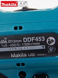 Makada Lithium Diamond Drill DHP453SFJ Home 18V Sub -Electric Electric Vint DDF453RME