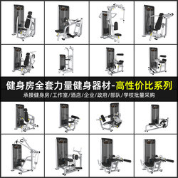 Commercial Gym Equipment Full Set Butterfly Machine Chest Press Shoulder Back Leg Hip Strength Training Machine Hummer Fitness Equipment