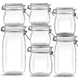 Sealed Glass Food Jar for Honey, Lemon, Passion Fruit, Wine, Pickles, Household Storage and Preservation Jar