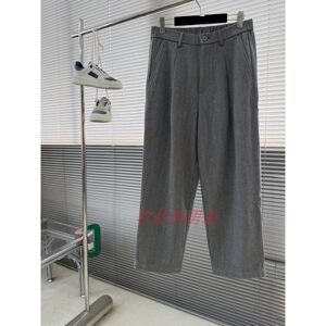 
European and American casual pants for men spring and summer new slim straight 2026 long pants Korean style handsome business men's trousers trendy