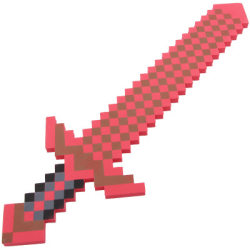 Minecraft Model Sword Minecraft Sword Anime Prop Foam Sword Mosaic Sword Ax