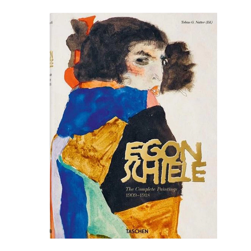 现货包邮大8开TASCHEN原版Egon Schiele: Complete Paintings 1908-1918 