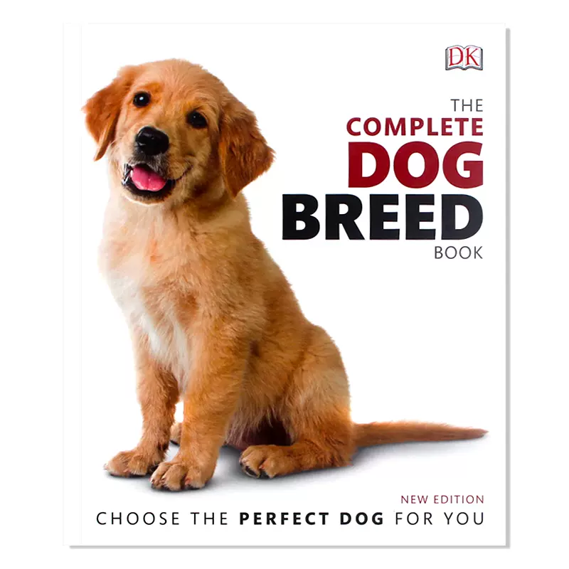 现货the Complete Dog Breed Book 狗狗类品种完整书超4个狗狗品种参考面板图册狗狗护理照顾基础知识dk百科英文原版 Taobao