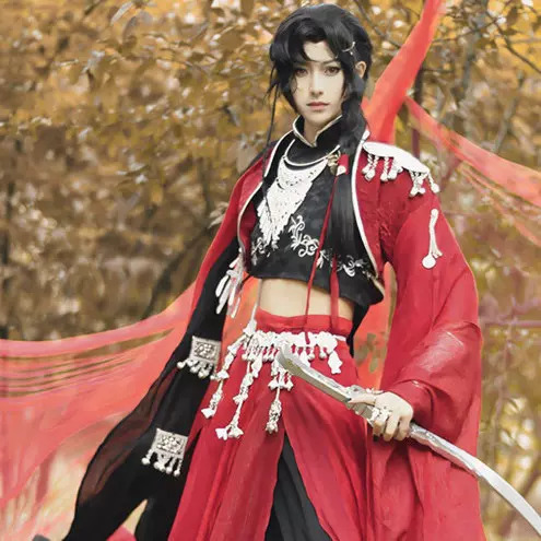 天官賜福 花城 コスプレ 猫屋小舗 天官賜福 公式衣装 アニメ コスプレ 鬼王 花城